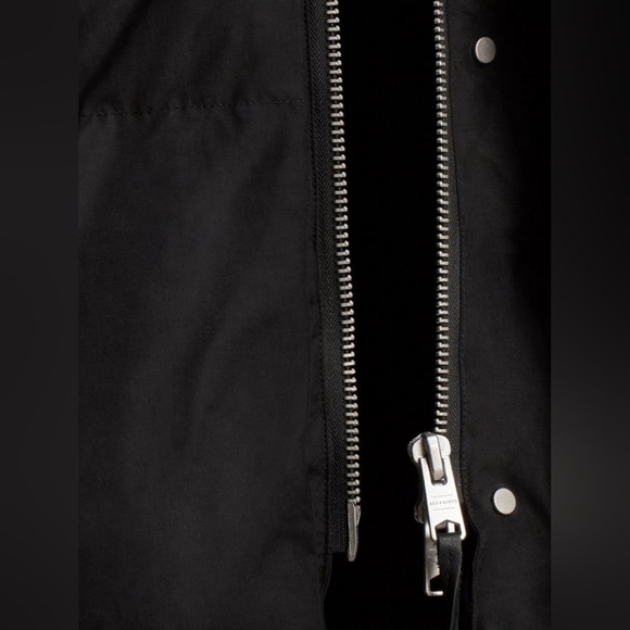 All Saints Ester Puffer Parka Coat - Picture 6 of 15